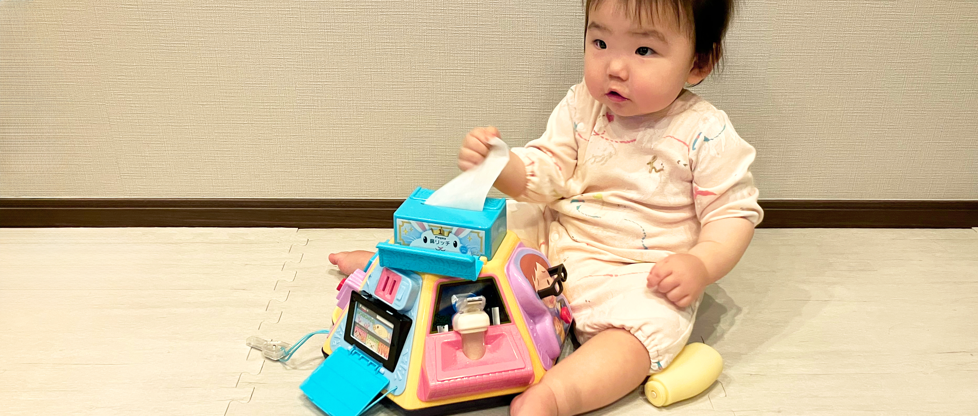 普段のお出かけもOK！来年40周年を迎える「いたずら1歳やりたい放題