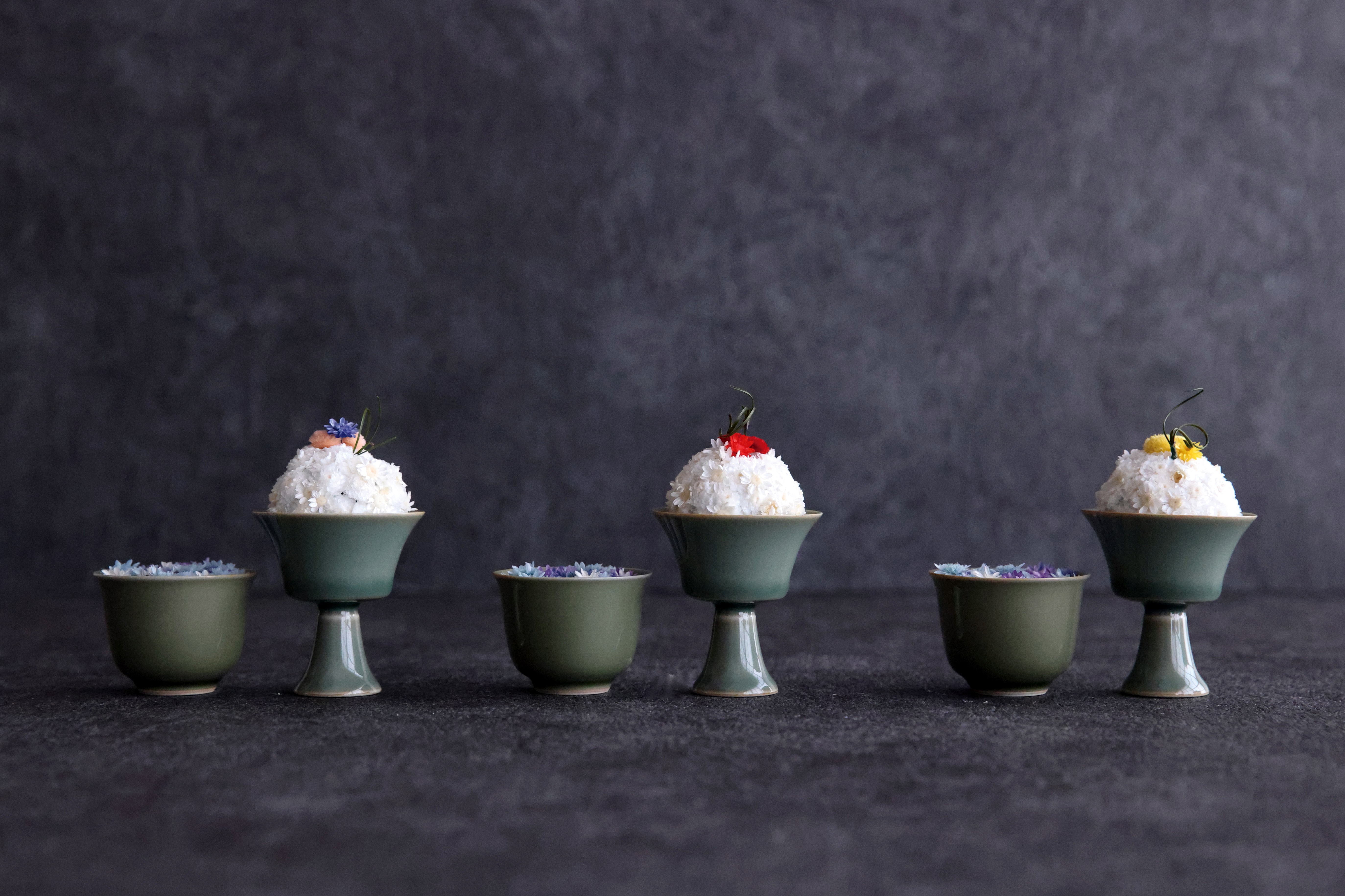 この発想、ありなんだ！ プリザーブドフラワーで表現した