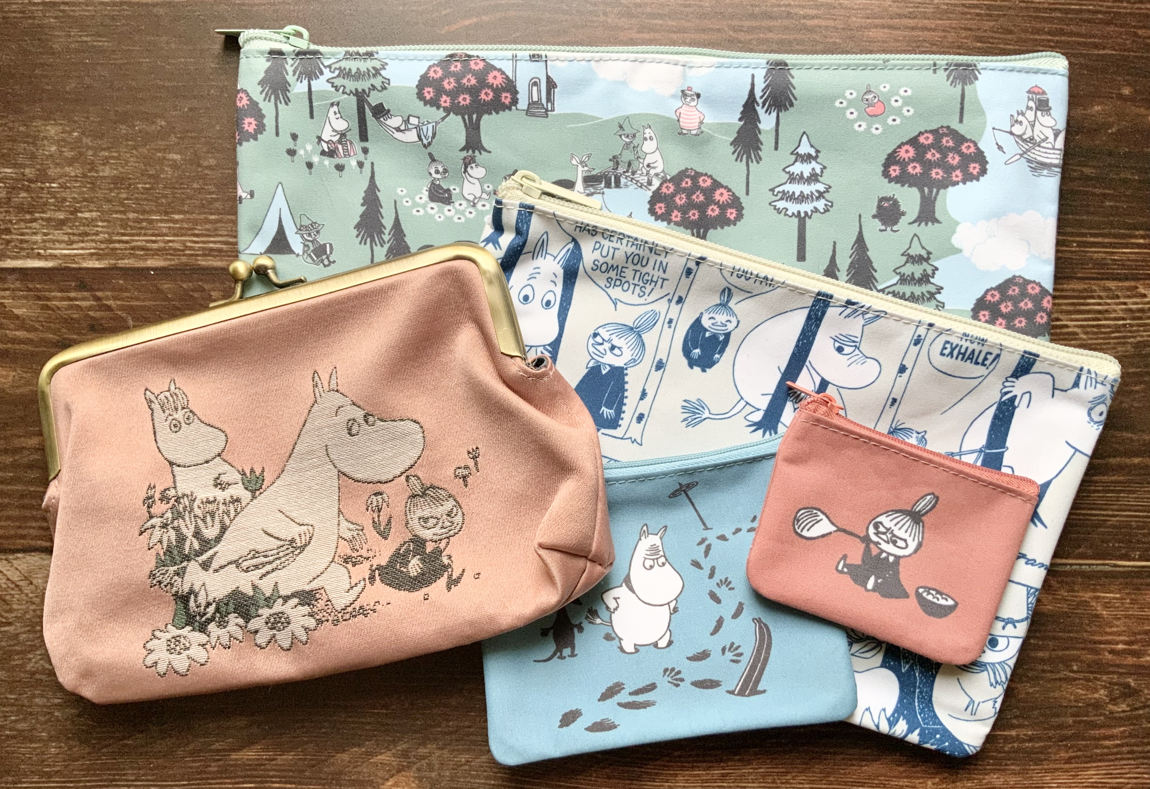 いま、どんなポーチをお探し？リンネル12月号はムーミンポーチ祭りであれもこれもそろってます！ | Pouch［ポーチ］