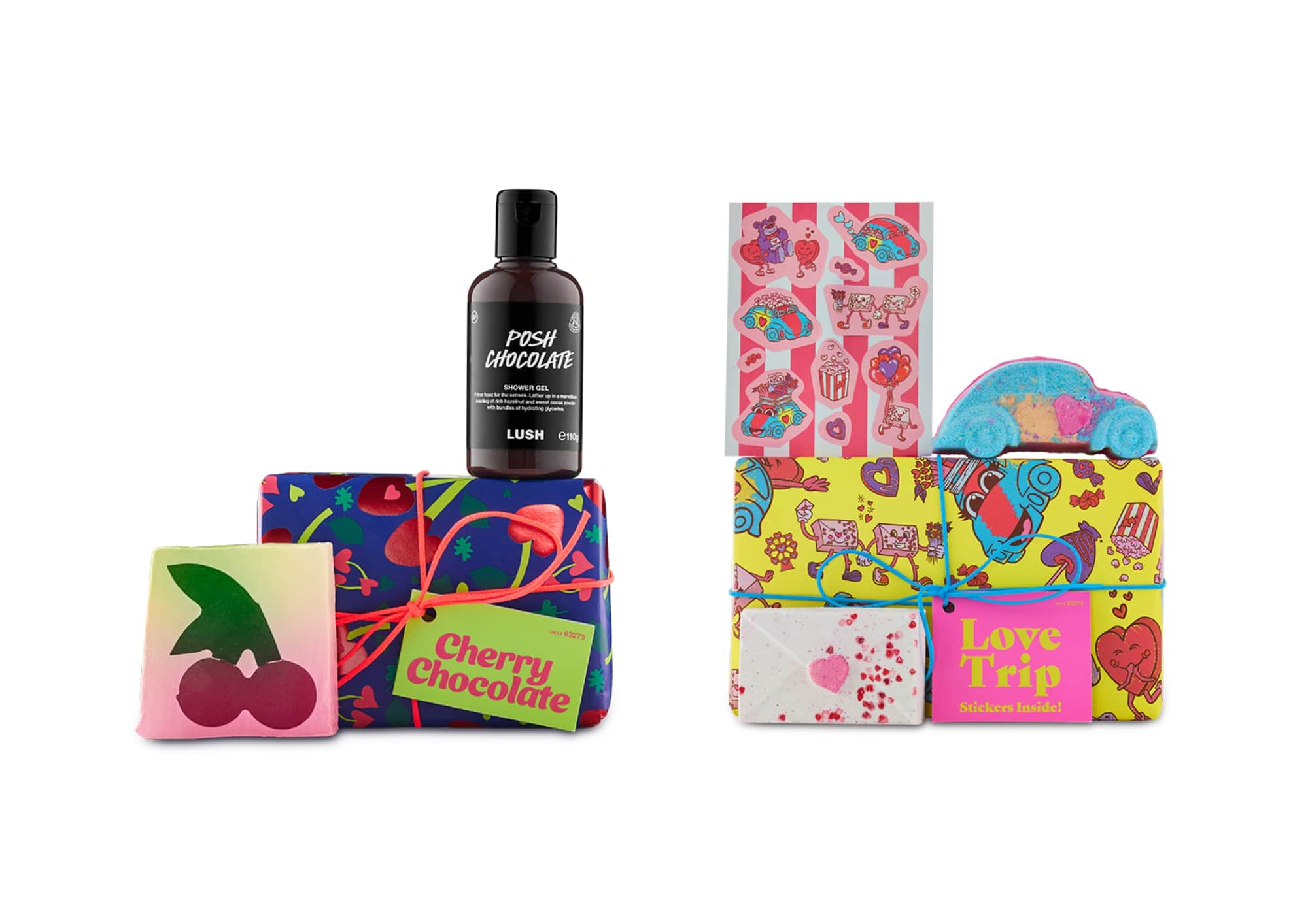 本物のチョコレートソースみたいなシャワージェル🤤LUSHのバレンタイン