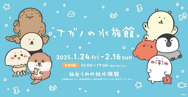 アザラシだからってさァ!! 近ごろ人気のあの子たちが大集合する「ナガノの水族館」開催決定です