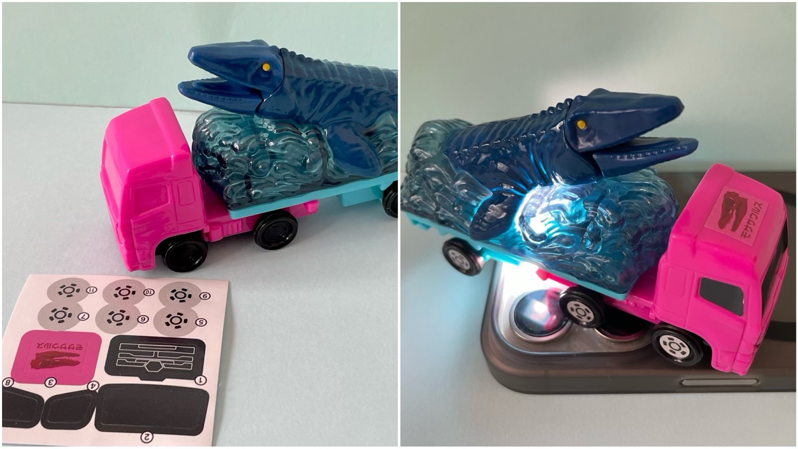 ハッピーセット「トミカ」は光る＆積み上げて遊べる！ はたらく車に大