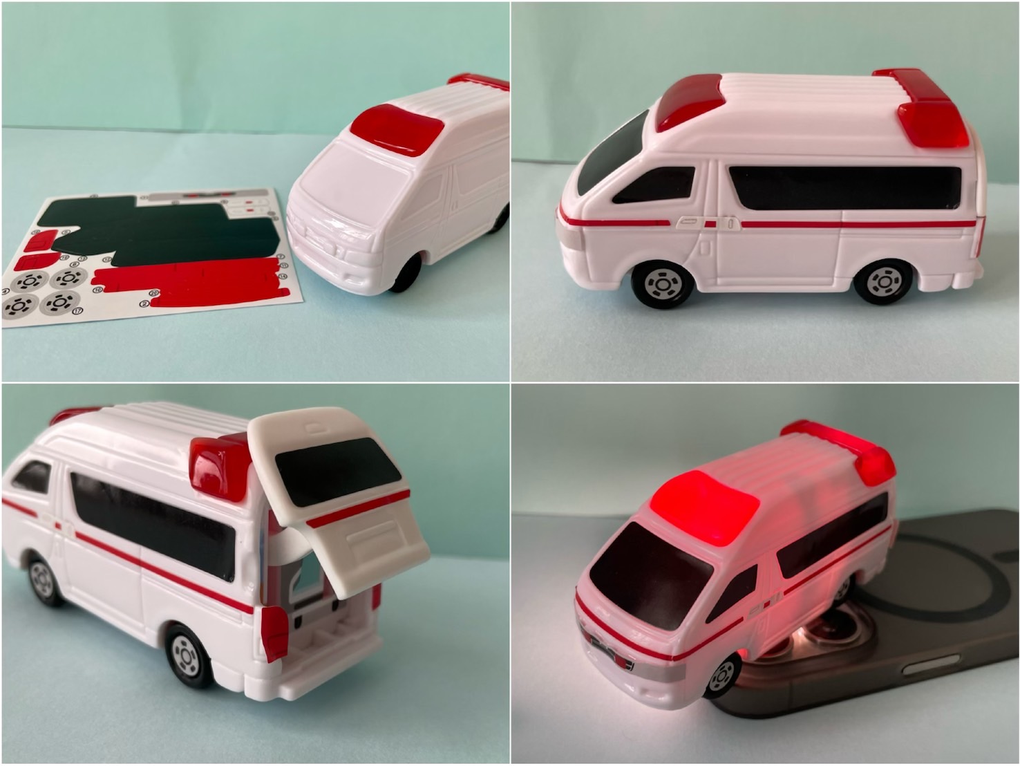 ハッピーセット「トミカ」は光る＆積み上げて遊べる！ はたらく車に大