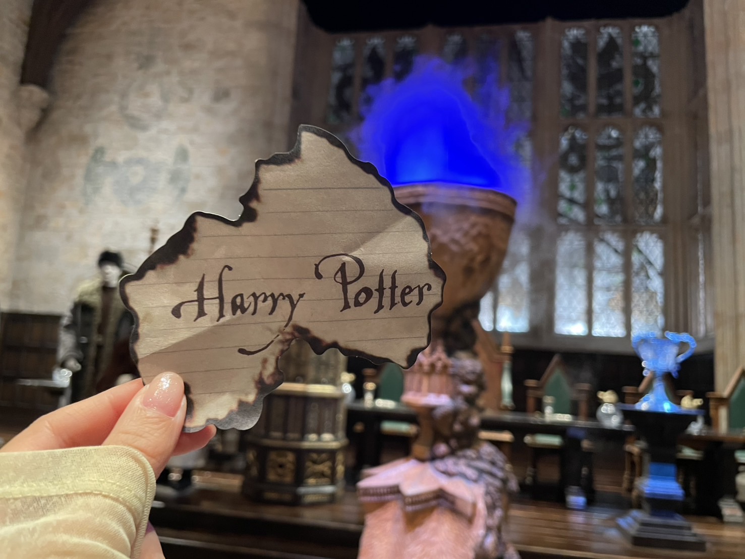 ハリポタファンがスタジオツアー東京ので特別企画「炎のゴブレット」に