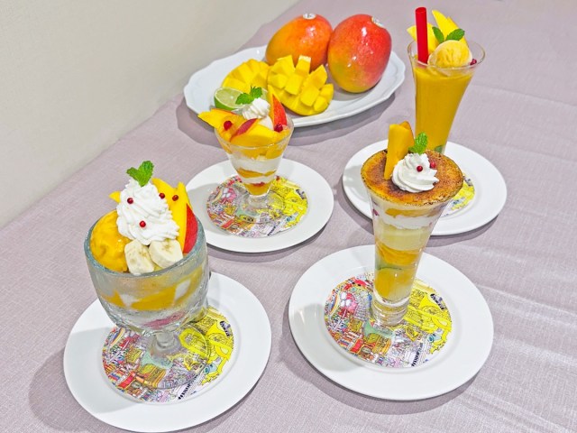 メキシコを感じるならロイヤルホストへ🥭季節デザートはマンゴー！こだわりが詰まったブリュレパフェとヨーグルトジャーマニーが絶品でした…♡