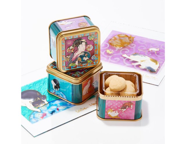 みんな、大河ドラマ・べらぼう見てる？青山デカーボが蔦重のクッキー缶シリーズ「お江戸ネコ缶」を発売するらしいよ！