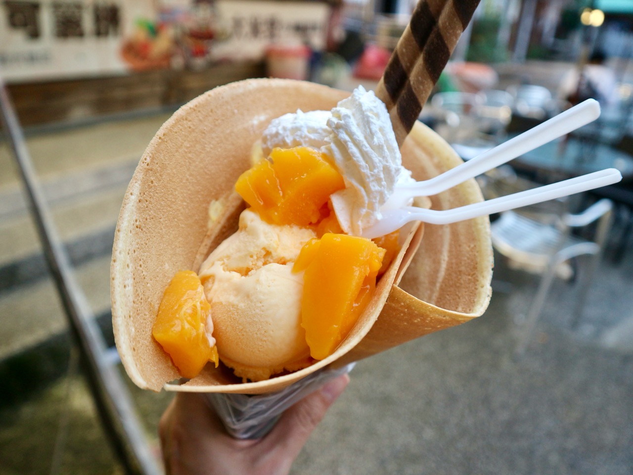 食品サンプル　フードサンプル　バナナとアイスのクレープ 食品サンプル フードサンプル バナナとアイスのクレープ 【公式通販】