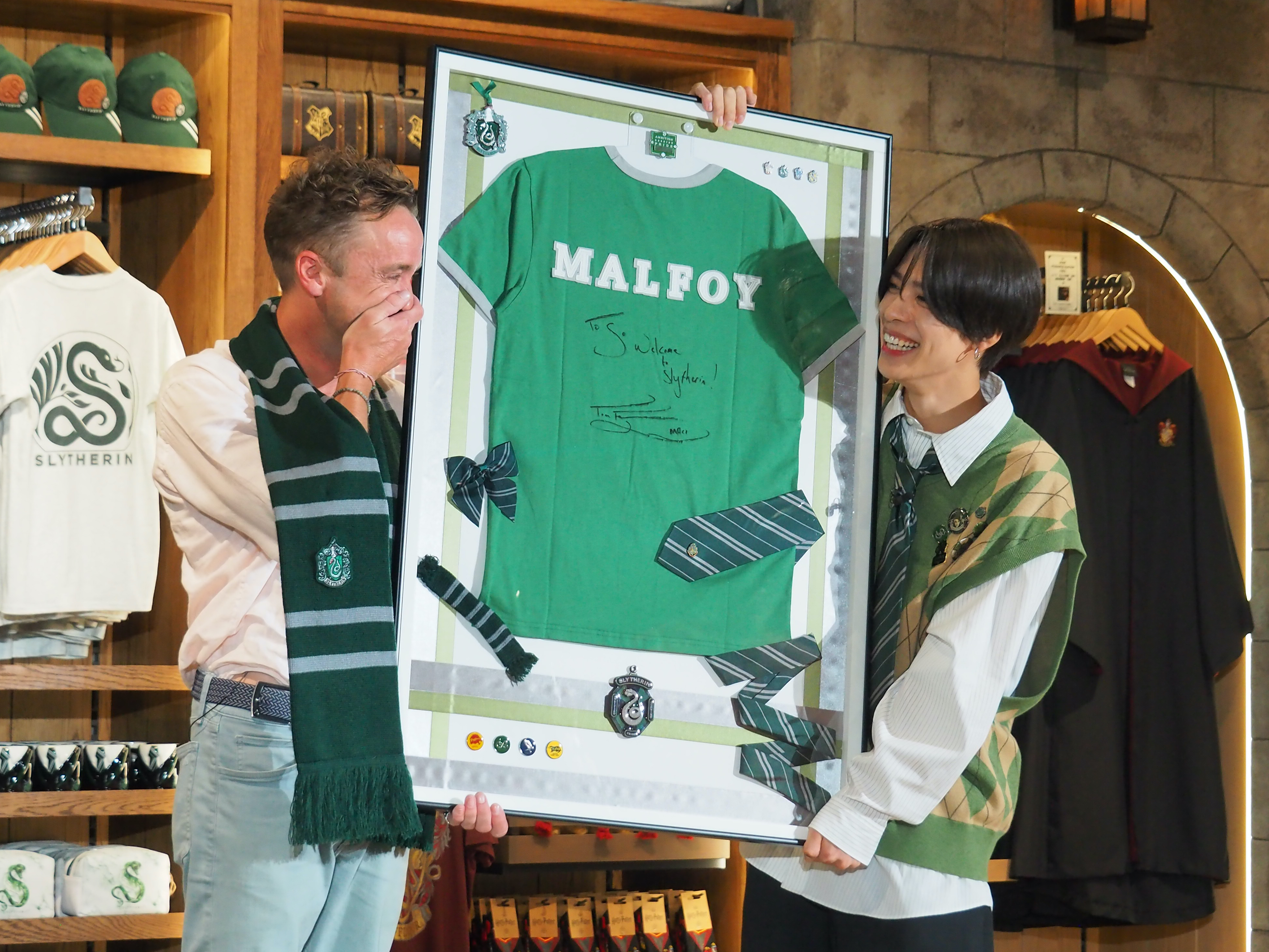 多幸感】ハリー・ポッター ショップ 原宿」前日イベントにトム