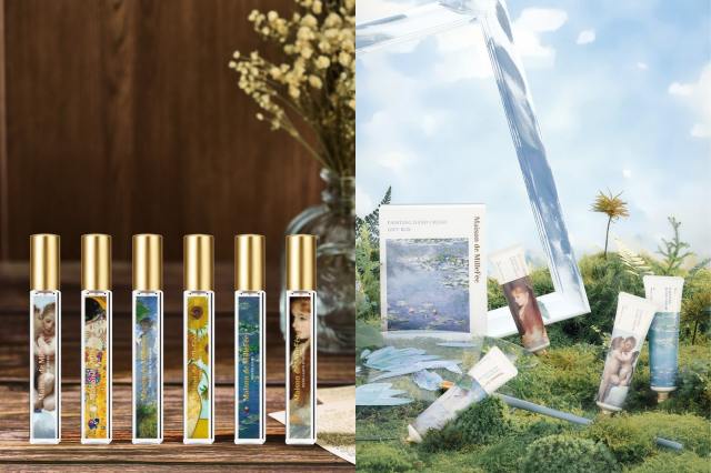 ミルフィーから「絵画フレグランス」＆「絵画ハンドクリーム」が登場！芸術の秋のちょっとしたギフトにぴったりです♡