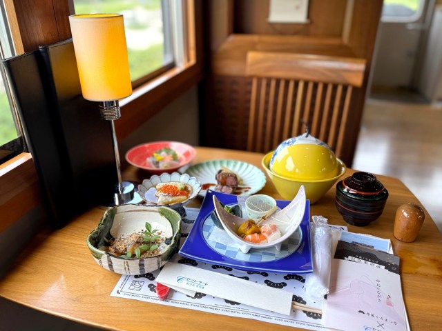 【京都の穴場】丹鉄「レストラン列車」に乗ったら景色もお食事も観光列車も楽しめる！京都でこんな景色が見れるなんて…！