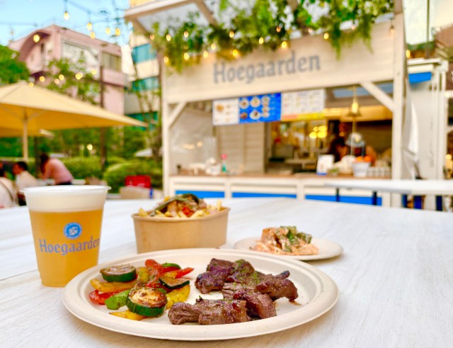 渋谷に「ヒューガルデン」のビアスタンドがOPEN🍺涼しくなってきた今、お仕事帰りやお買い物のあとにサクッとお疲れさま乾杯しましょ！