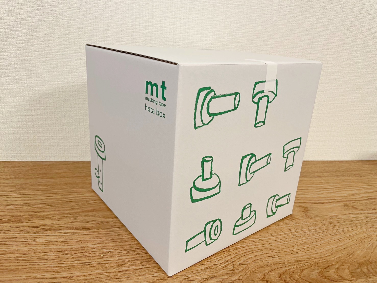 工作好きキッズに超おすすめなマステの「ヘタ」が入った 「mt heta box