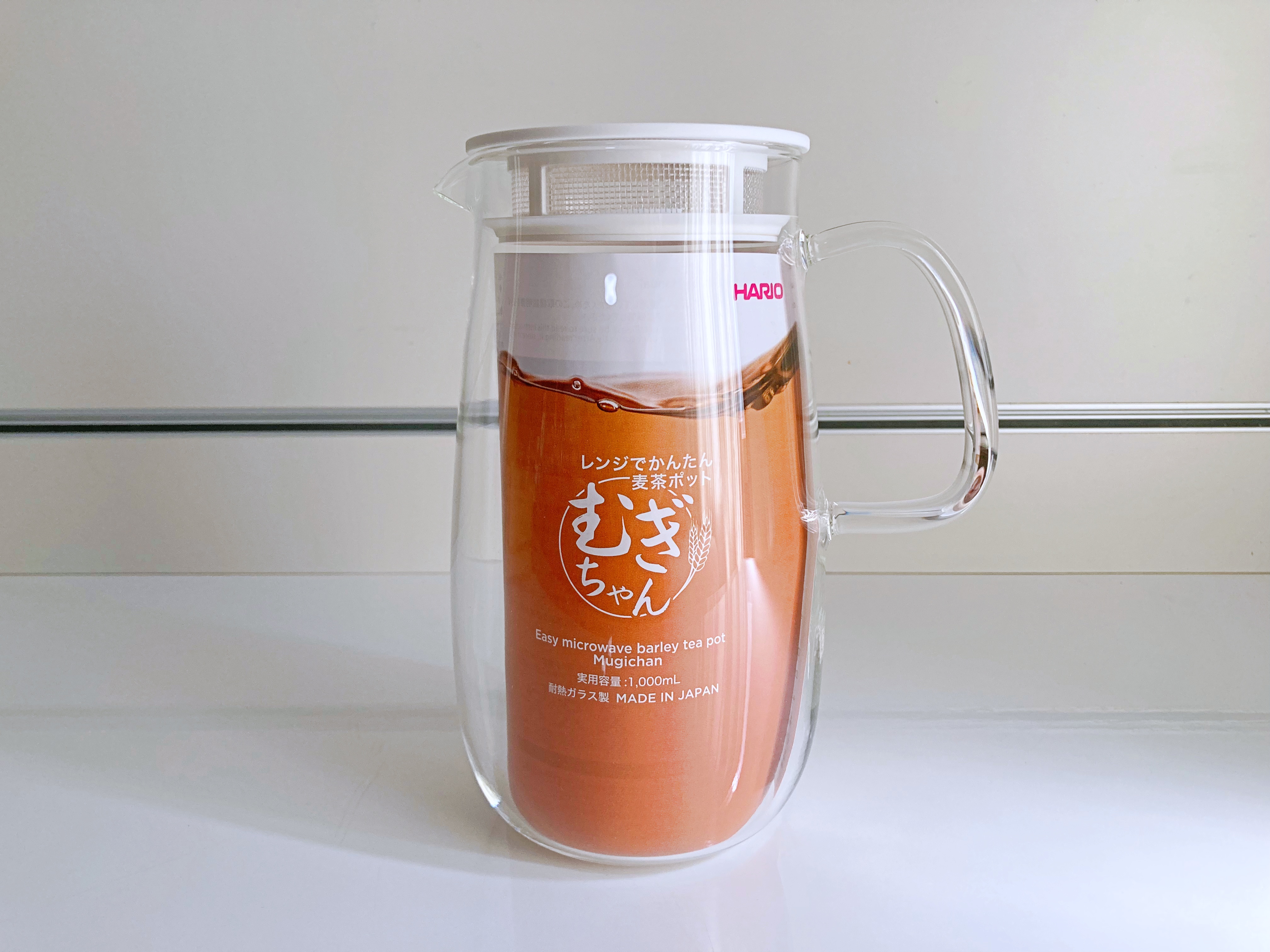 むぎちゃん お茶を作って冷蔵庫に常備している皆さん！HARIO 「むぎちゃん」を