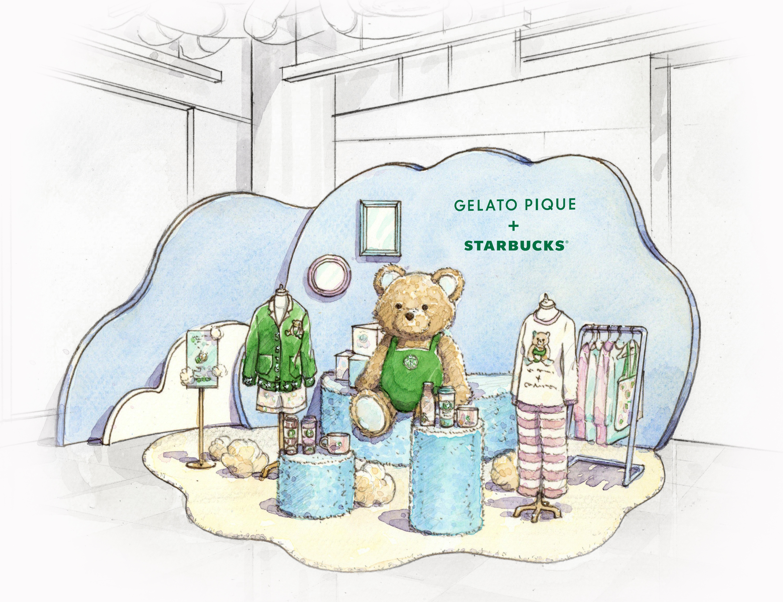 ついに発売】スタバ×ジェラピケ夢のコラボ🧸史上初の限定ドリンク