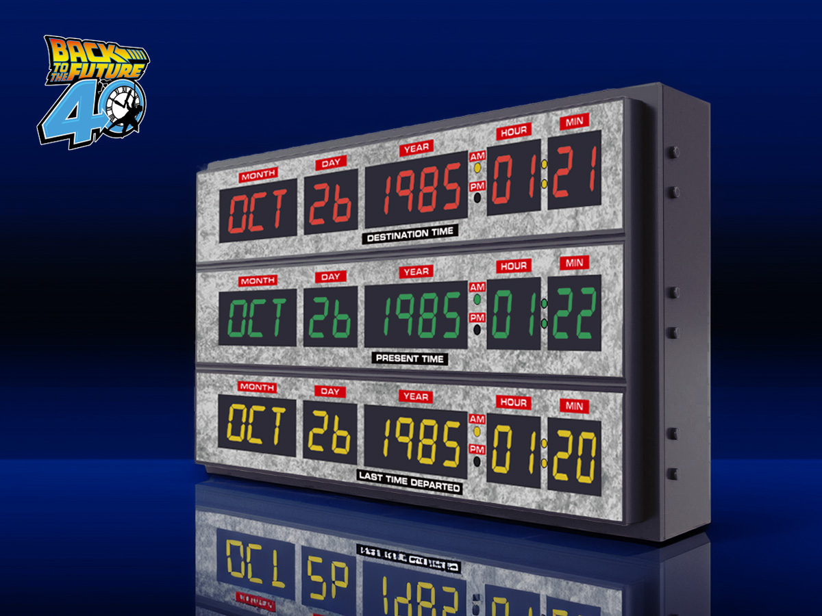 BACK TO THE FUTURE 40周年 パネル BACK TO THE FUTURE (40th BACK TO THE FUTURE 40周年 パネル BACK TO THE FUTURE (40th