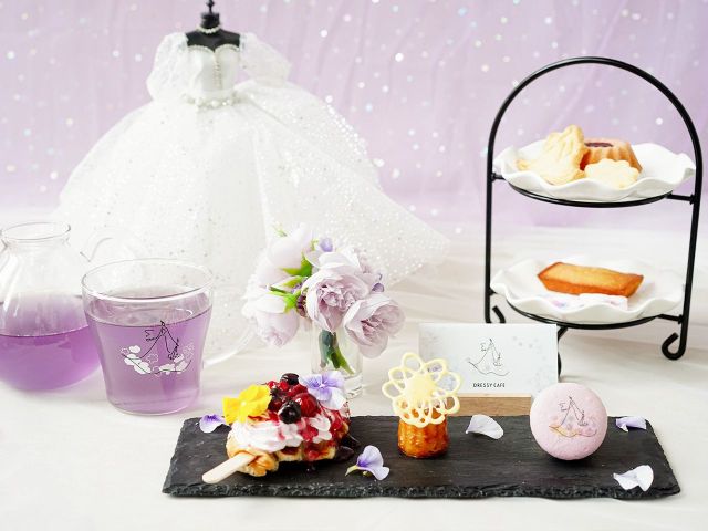 ウェディングのテーマパーク型カフェ「DRESSY CAFE」って知ってる？ドレスとお花と紅茶を堪能できるカフェらしいんです