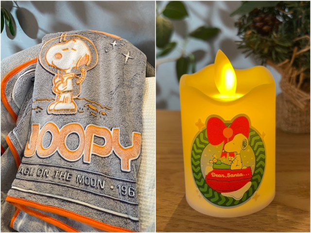 スヌーピーとほっこりぬくぬく…♡クリスマスムードなキャンドルライト＆まさかの光るBIGブランケットが 『MonoMaster』付録に登場