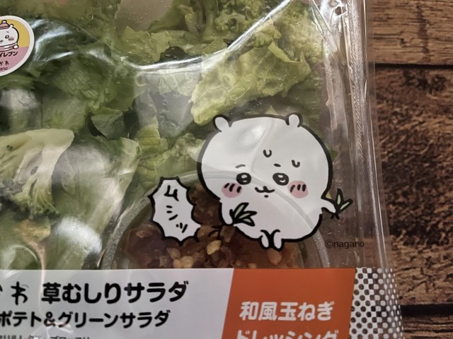 ちいかわファンがついにちいかわがむしった草を食べられるチャンス🌱オデの思い出が詰まったおにぎりもあったど！【セブン新作】