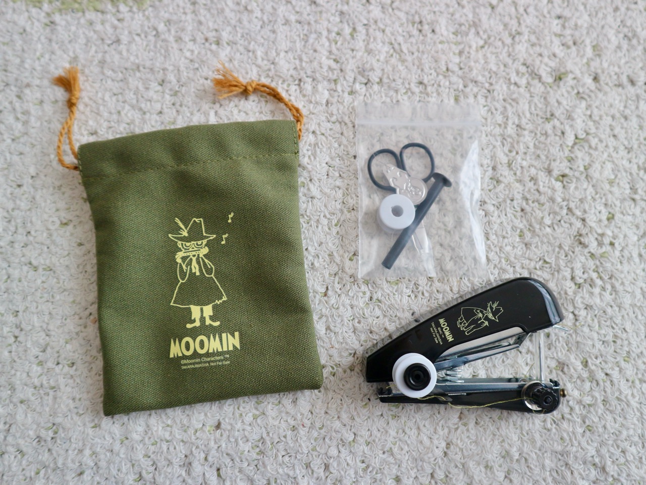 こっちむ【新品未開封】moomo 3本セット 開封レビュー〉2026年3月号≪付録≫MOOMIN [ムーミン] ニョロニョロ