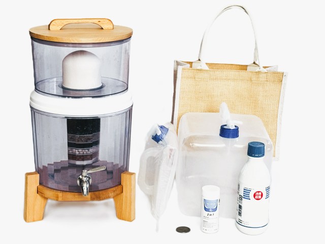 水を備蓄しておくのって大変→河川水・雨水・風呂水などを飲料水として利用できる浄水器がいいかも