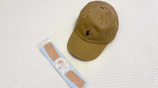 大事な帽子を汗やメイク汚れから守りたい…！内側にペタッと貼るだけの “帽子ケアテープ” が超優秀でした🧢