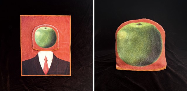 ルネ・マグリットの『観念』が使い勝手も良さそうなハンカチに🍏西洋絵画の展覧会のユニークなグッズを監修したのはやっぱりあの人たちでした ルネ・マグリットの『観念』が使い勝手も良さそうなハンカチに🍏西洋絵画の展覧会のユニークなグッズを監修したのはやっぱりあの人たちでした