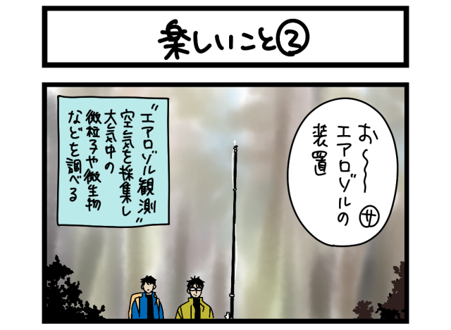 【夜の4コマ部屋】楽しいこと② / サチコと神ねこ様 第2599回 / wako先生