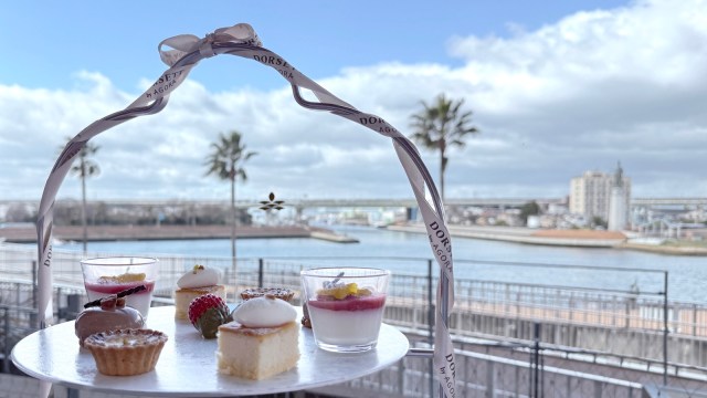 【穴場】海が見えるホテル「ドーセット バイ アゴーラ 大阪堺」のアフタヌーンティーが3800円てマジですか？香港スイーツも絶品です