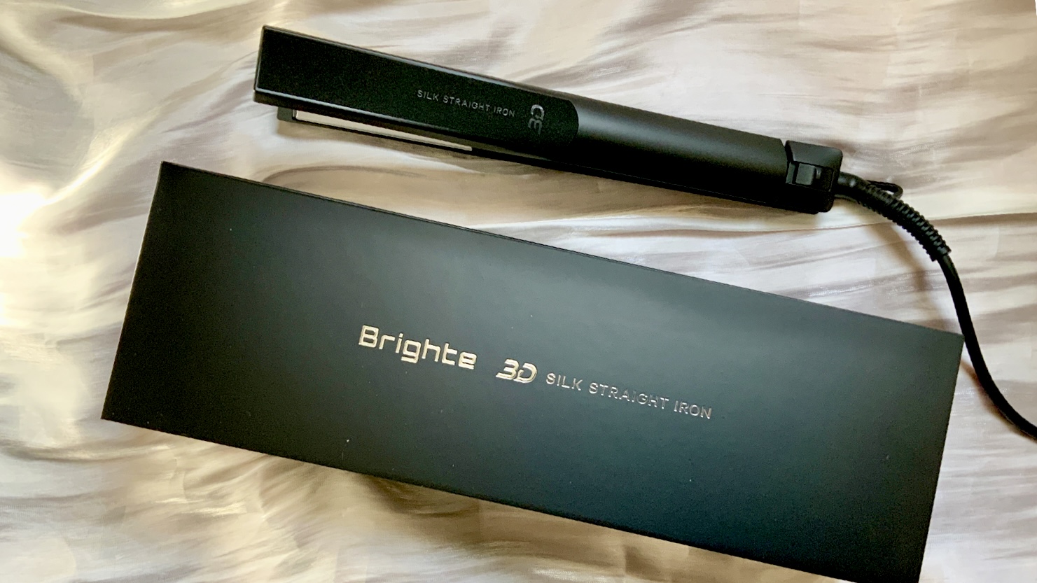 不器用さん、正解みつけました！Brighte「3D SILK STRAIGHT IRON（3D