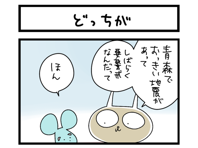 【夜の4コマ部屋】どっちが / サチコと神ねこ様 第2616回 / wako先生