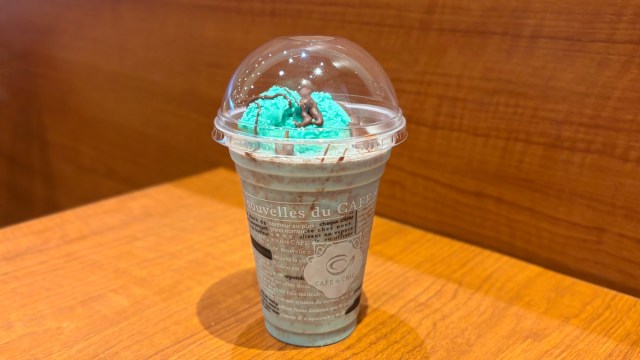 眠気も吹っ飛ぶような爽快感🌿昨年比昨年比1.5倍！カフェ・ド・クリエ「ソルベージュ爽快チョコミント」を食べてリフレッシュしてきた