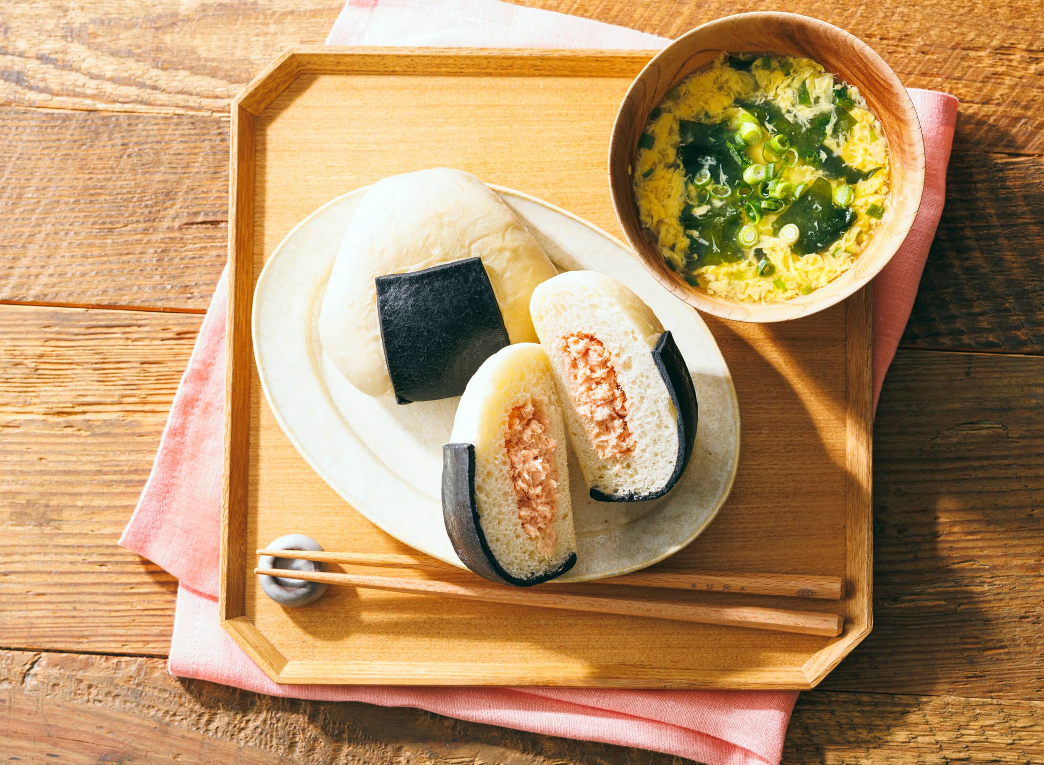 木村屋總本店の新作の見た目はおむすび…中身は絶品惣菜？？？春の