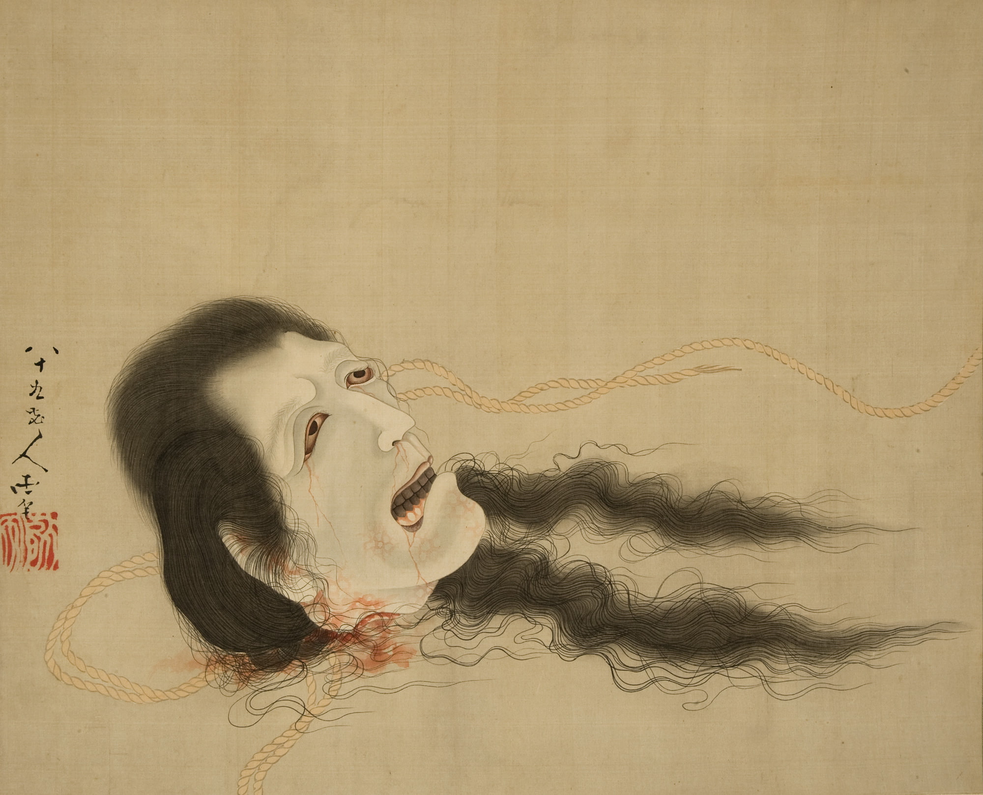 夏の暑さを吹き飛ばすには北斎の幽霊画🌬️ 長野県「小布施 北斎館」で